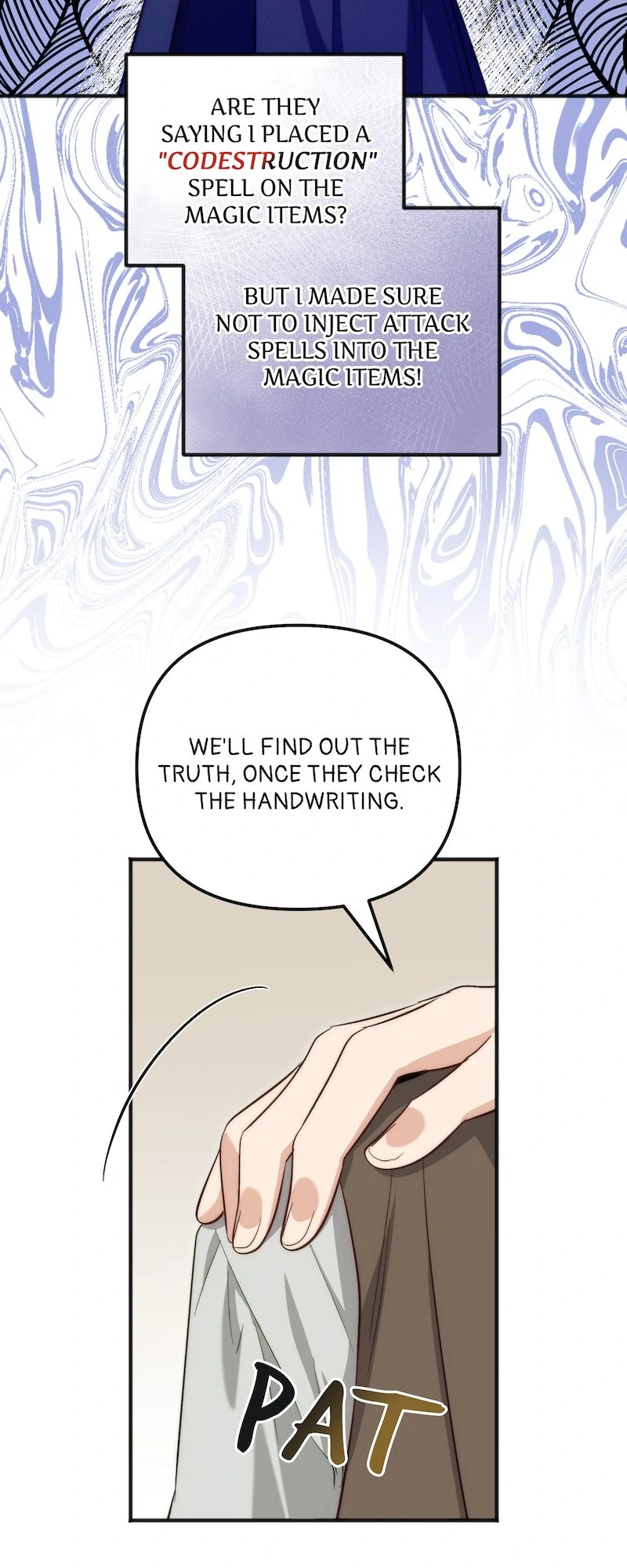 Only I Can Speak the Ancient Language of Magic Chapter 88 - page 50