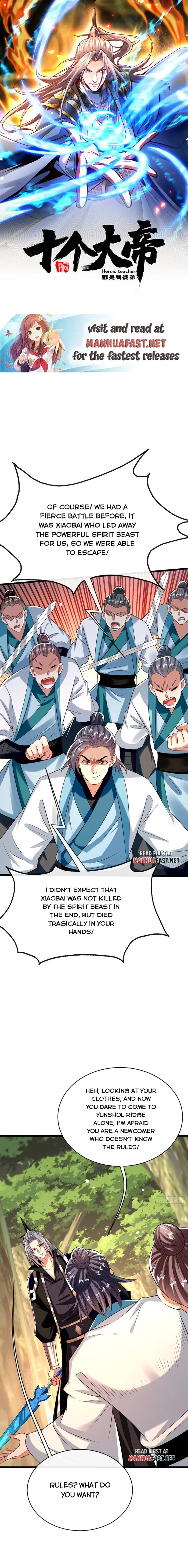 The Ten Great Emperors At The Beginning Are All My Apprentices Chapter 344 - page 1