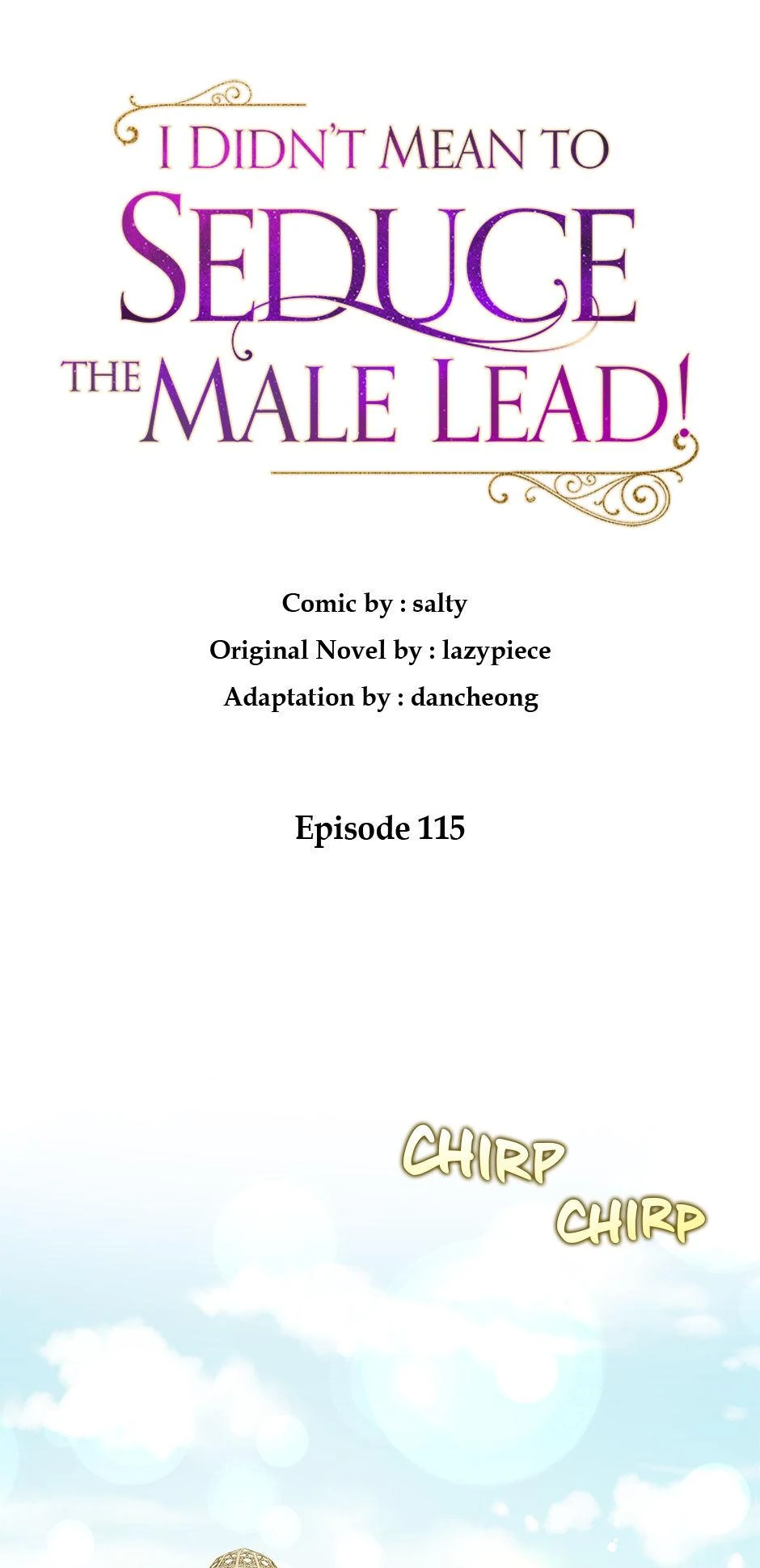 I Didn’t Mean to Seduce the Male Lead Chapter 115 - page 1