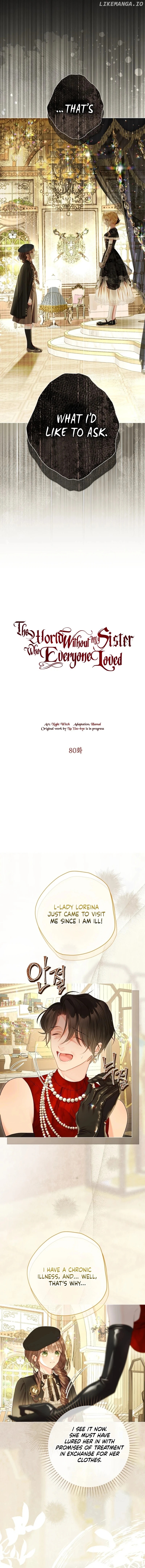 The World Without My Sister Who Everyone Loved Chapter 80 - page 2