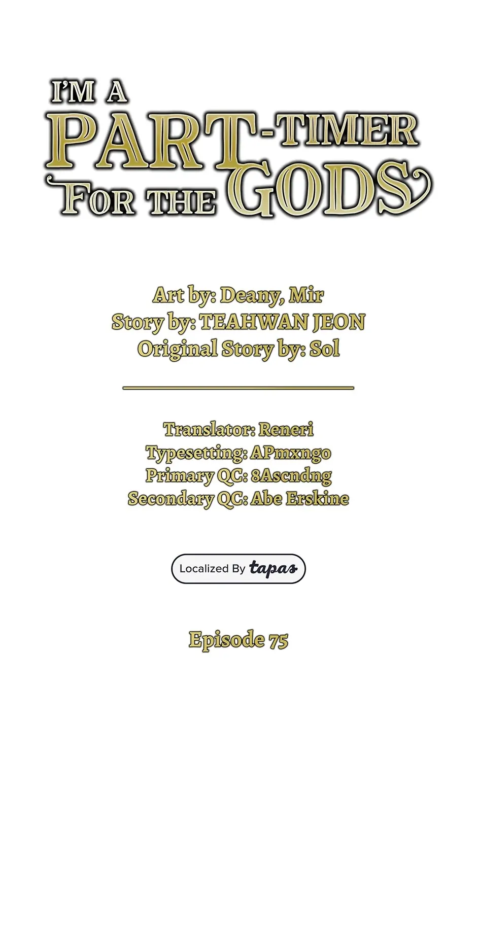 I Became A Part Time Employee For Gods Chapter 75 - page 20