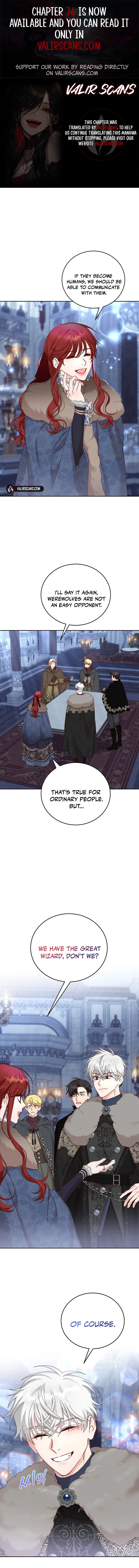 I’ll Just Live on as a Villainess Chapter 75 - page 1
