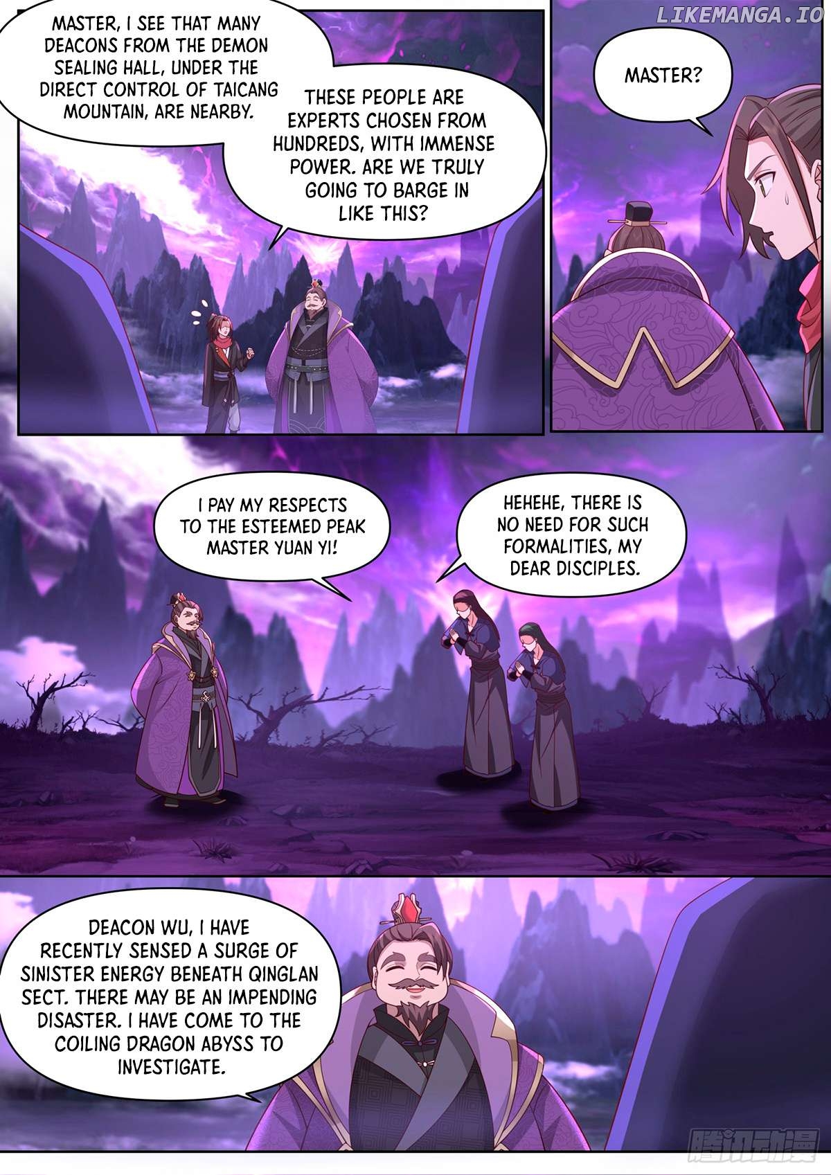 The Great Villain Senior Brother and All of His Yandere Junior Sisters Chapter 98 - page 3