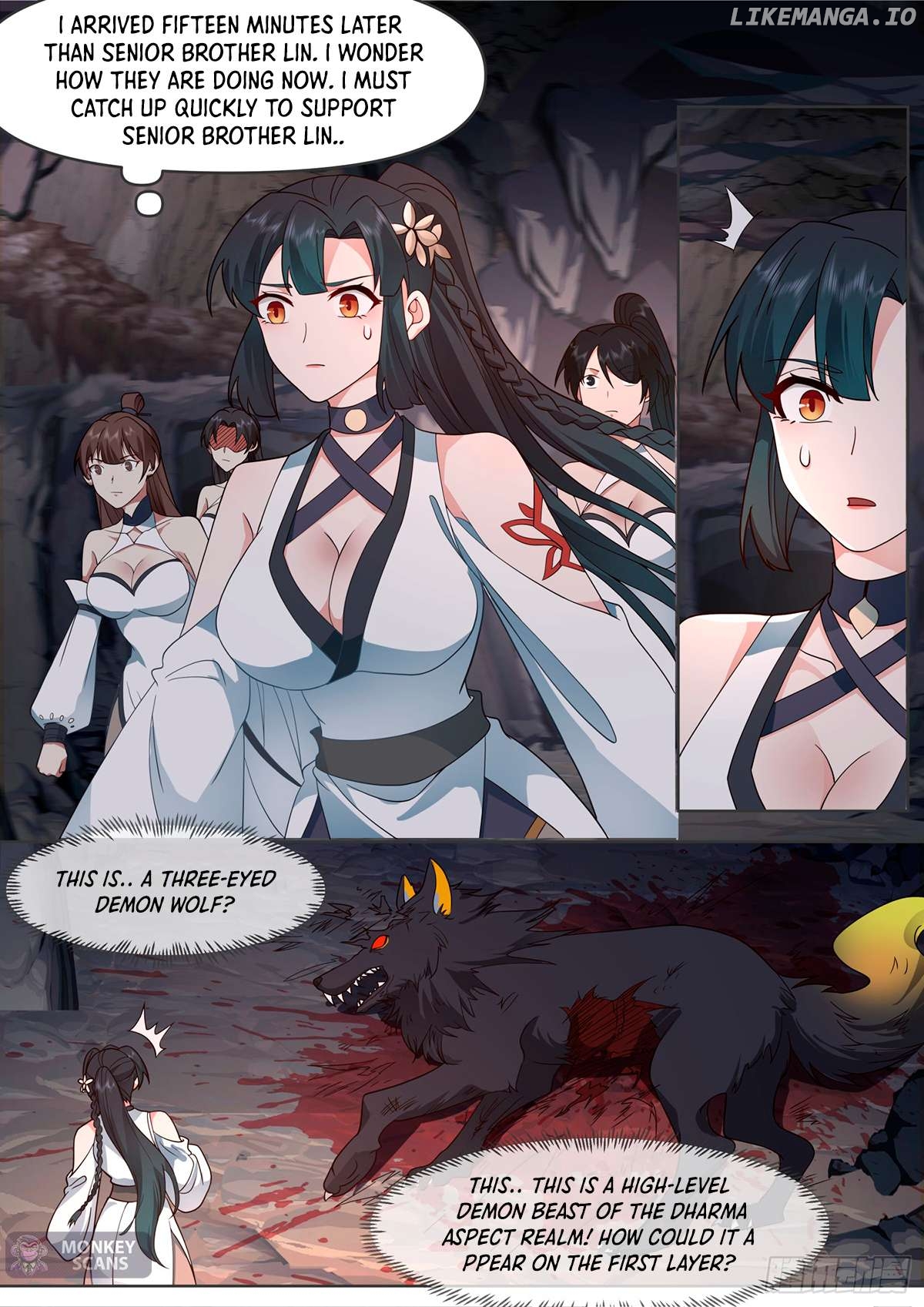 The Great Villain Senior Brother and All of His Yandere Junior Sisters Chapter 107 - page 2