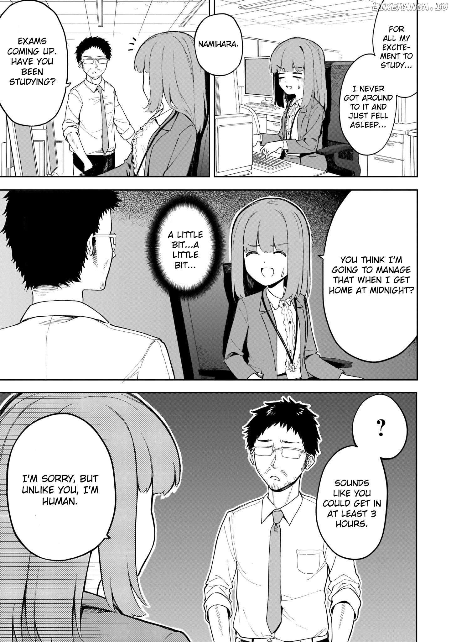 Miss Namihara Wants To Scream! Chapter 15 - page 8