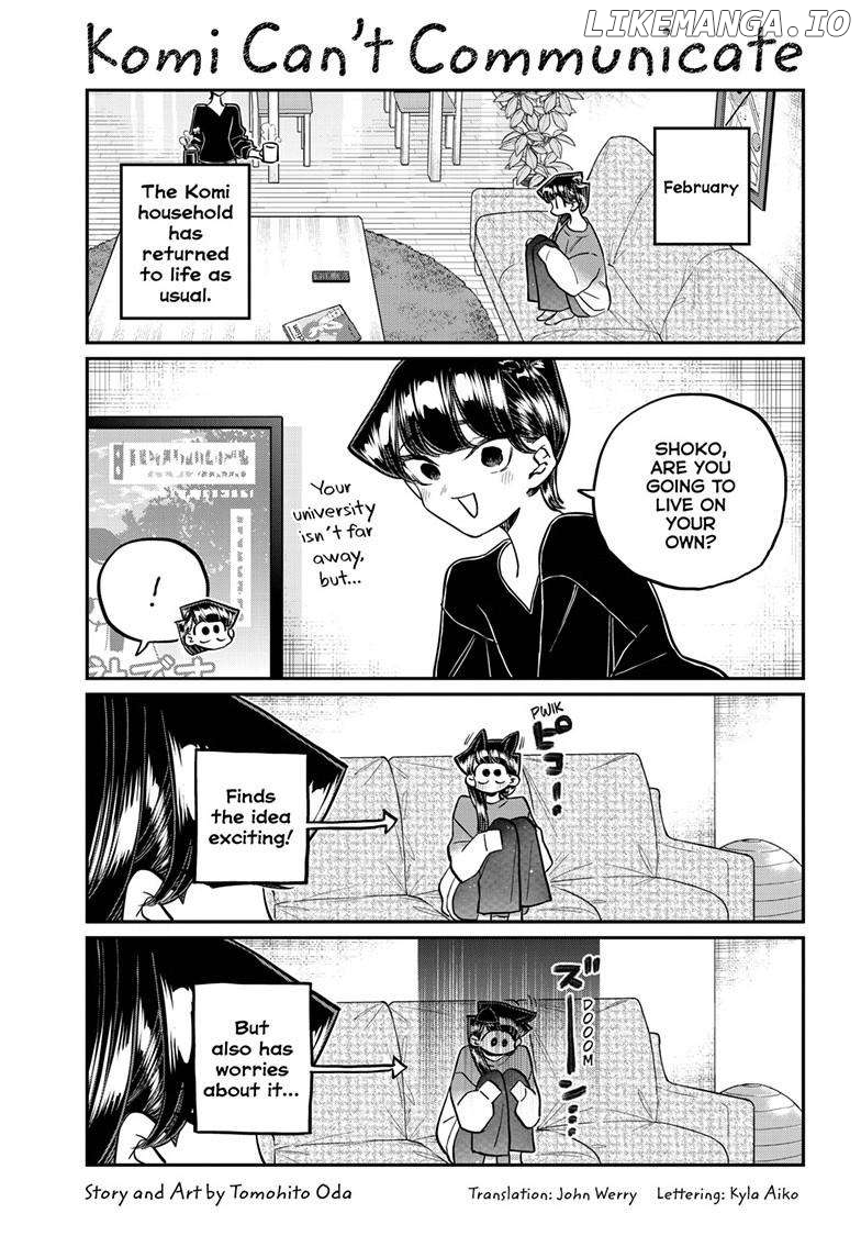 Komi-san wa Komyushou Desu Chapter 492 - page 2