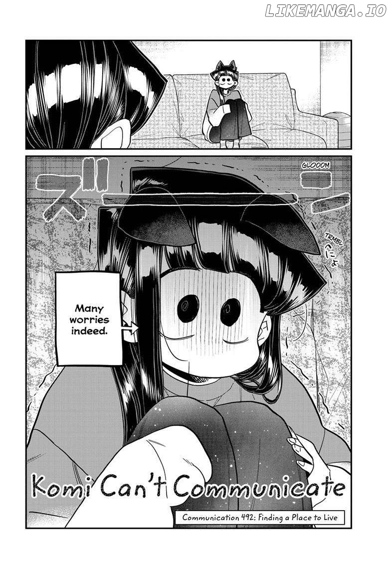 Komi-san wa Komyushou Desu Chapter 492 - page 3