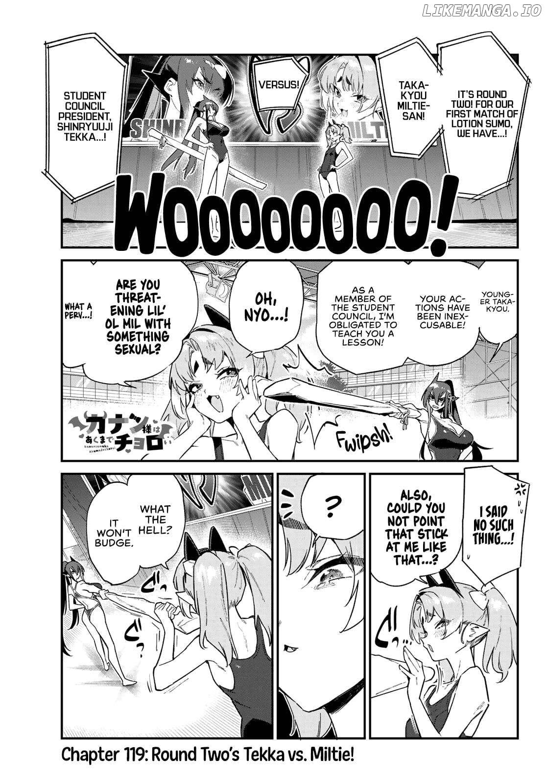 Kanan-Sama Is Easy As Hell! Chapter 119 - page 2