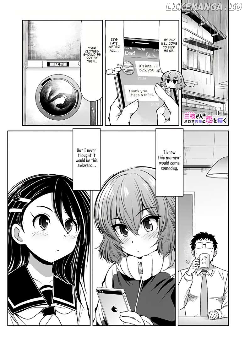 Saegusa-San Wa Megane-Senpai To Koi O Egaku Chapter 5 - page 1