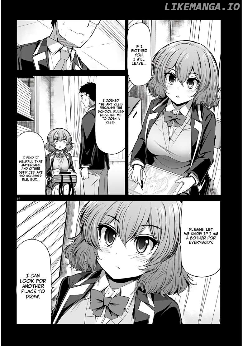 Saegusa-San Wa Megane-Senpai To Koi O Egaku Chapter 5 - page 12