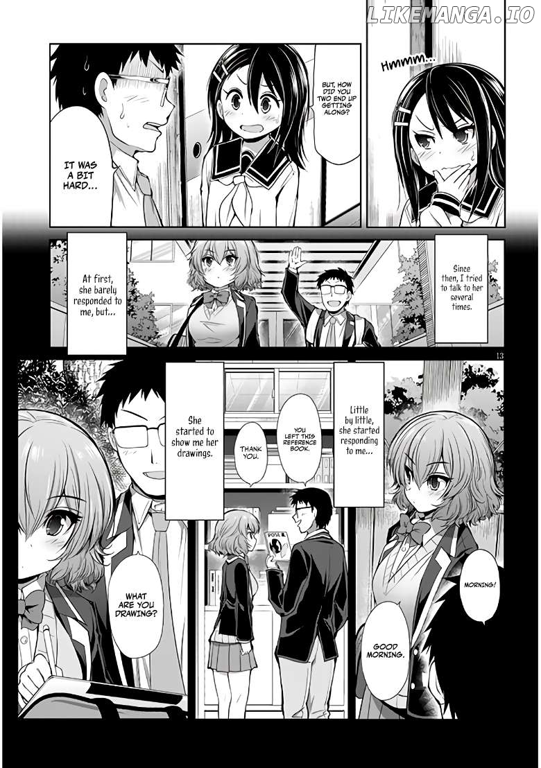 Saegusa-San Wa Megane-Senpai To Koi O Egaku Chapter 5 - page 13