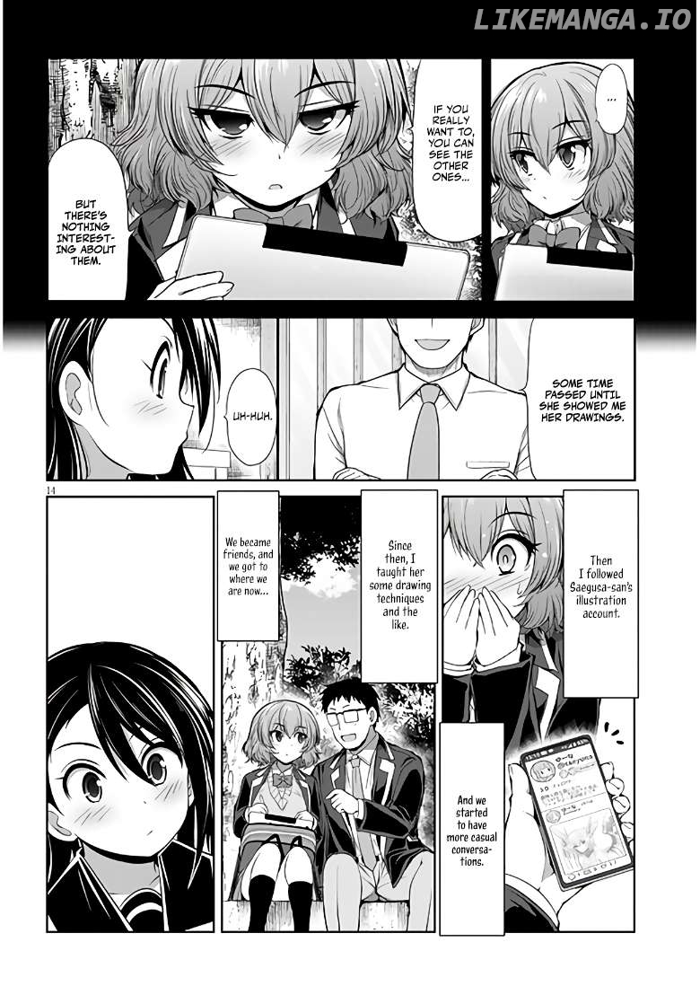Saegusa-San Wa Megane-Senpai To Koi O Egaku Chapter 5 - page 14