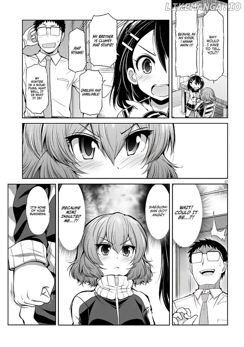 Saegusa-San Wa Megane-Senpai To Koi O Egaku Chapter 5 - page 17