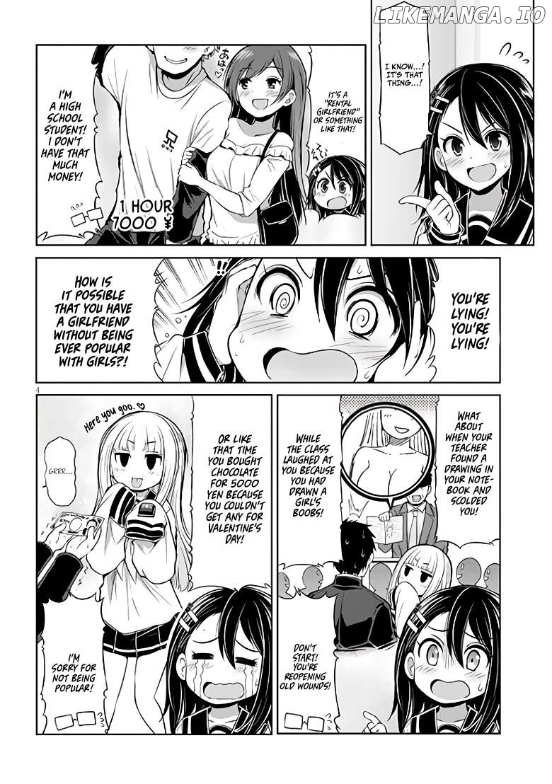 Saegusa-San Wa Megane-Senpai To Koi O Egaku Chapter 5 - page 4
