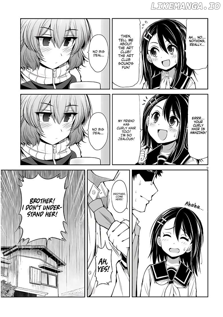 Saegusa-San Wa Megane-Senpai To Koi O Egaku Chapter 5 - page 9