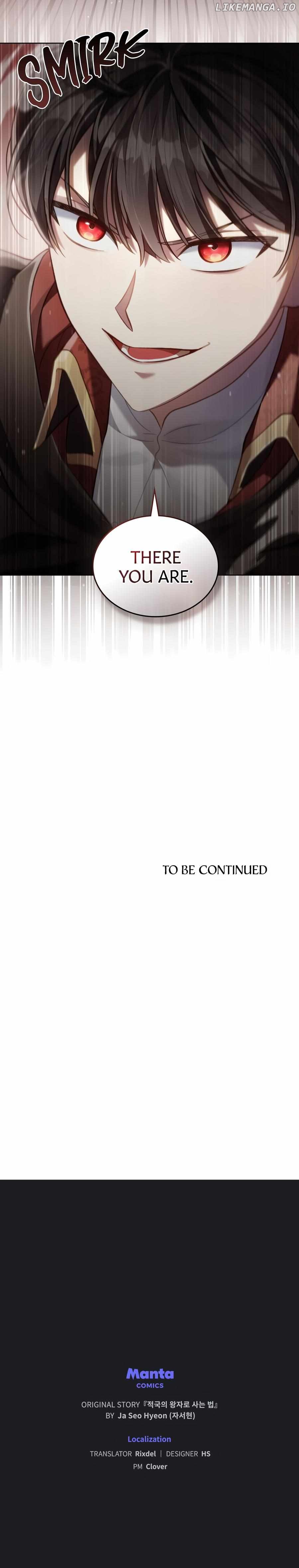 Living as the Enemy Prince Chapter 58 - page 26