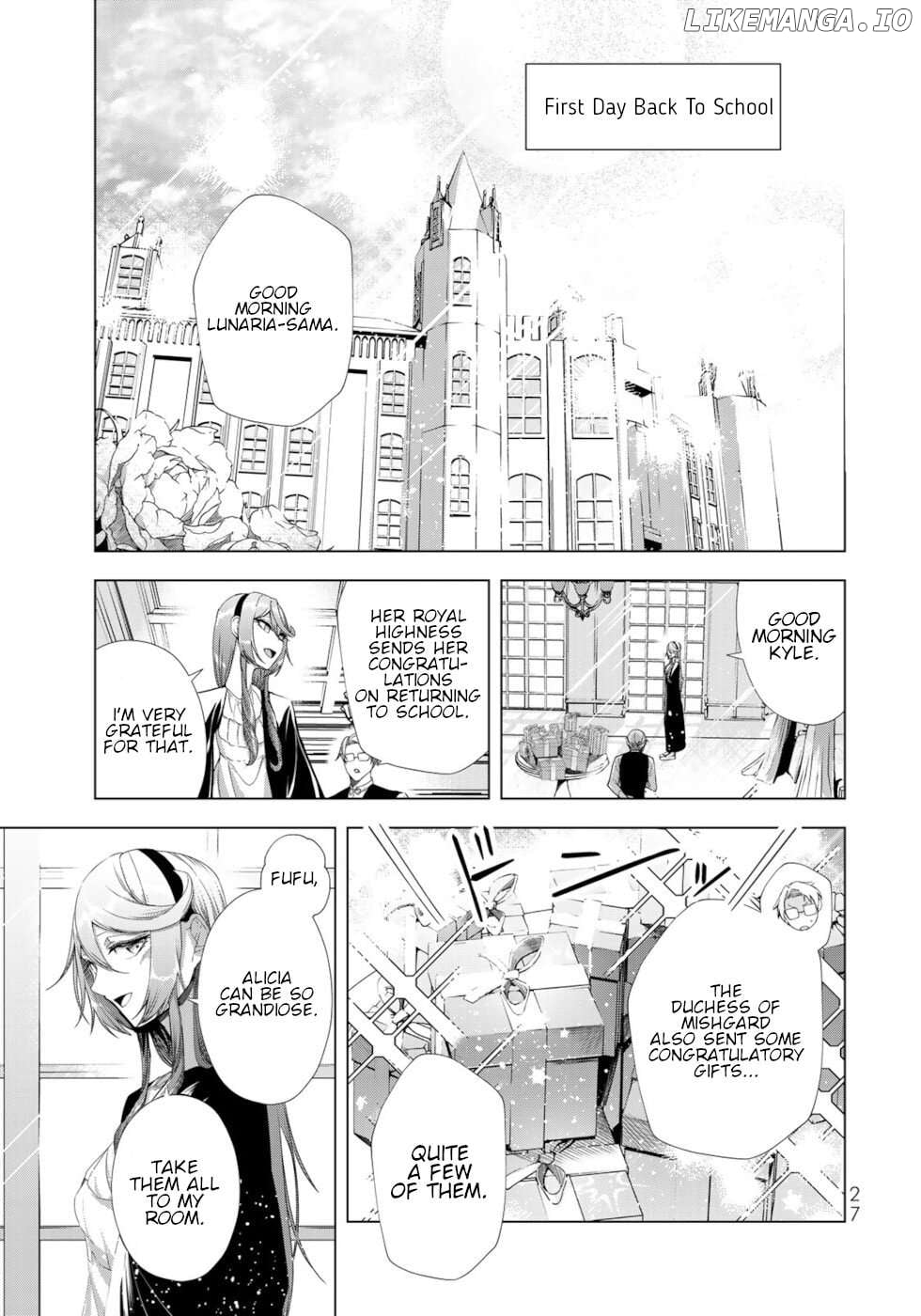 A Splendid Revenge Story of a Super-Dreadnought Cheat Villainess Chapter 13 - page 25