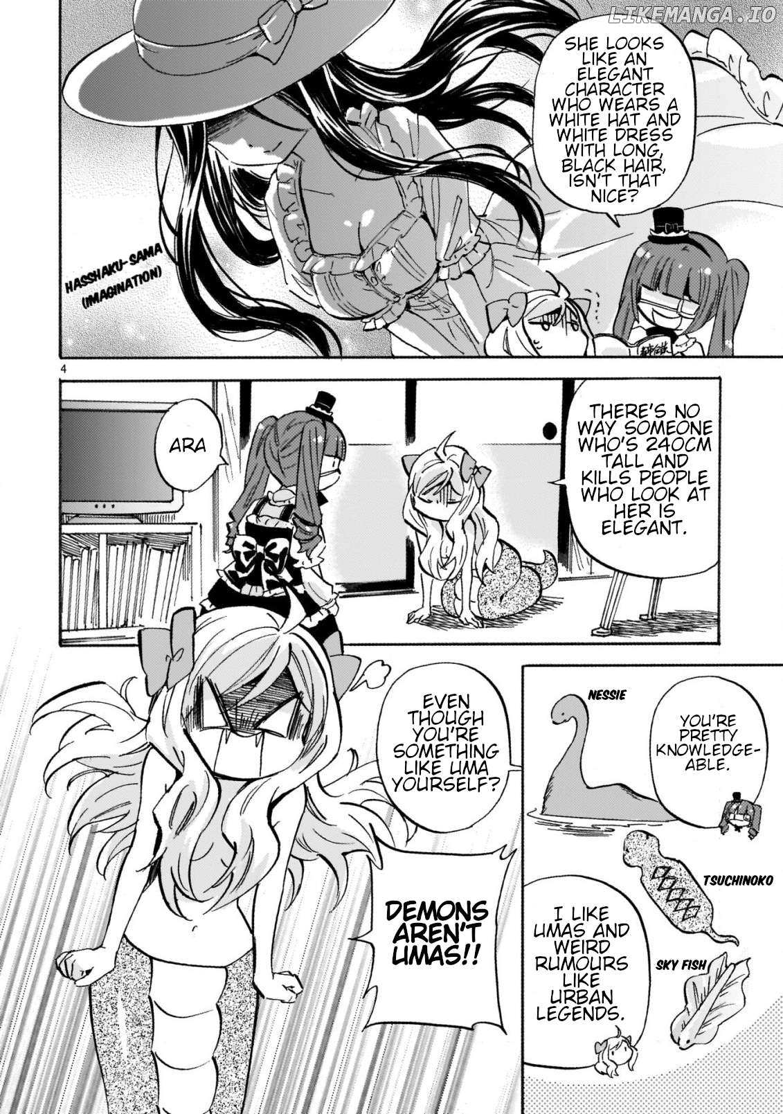Jashin-chan Dropkick Chapter 270 - page 4