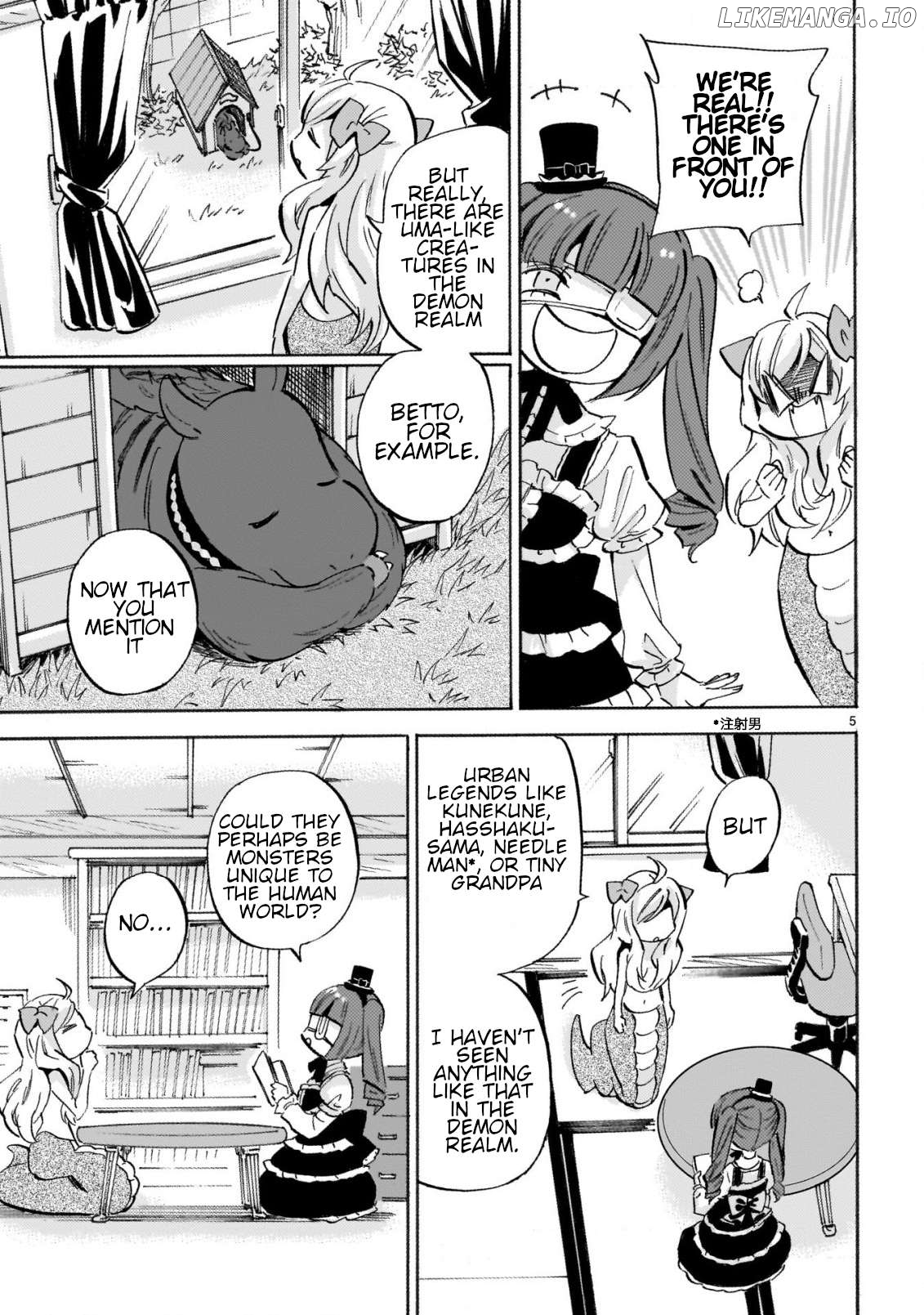Jashin-chan Dropkick Chapter 270 - page 5