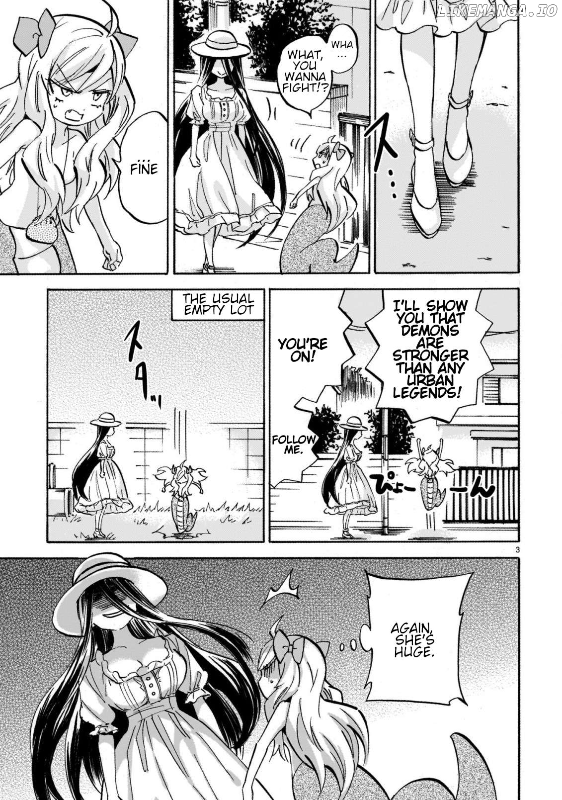 Jashin-chan Dropkick Chapter 271 - page 3