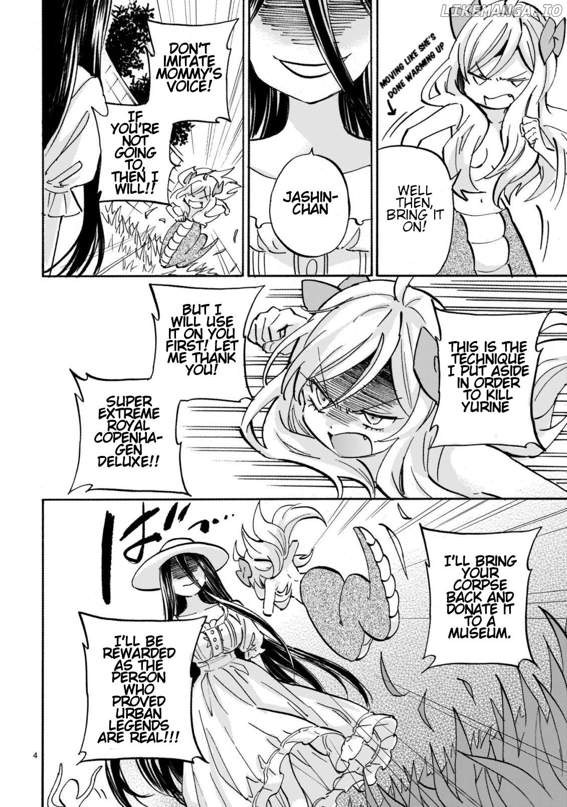 Jashin-chan Dropkick Chapter 271 - page 4