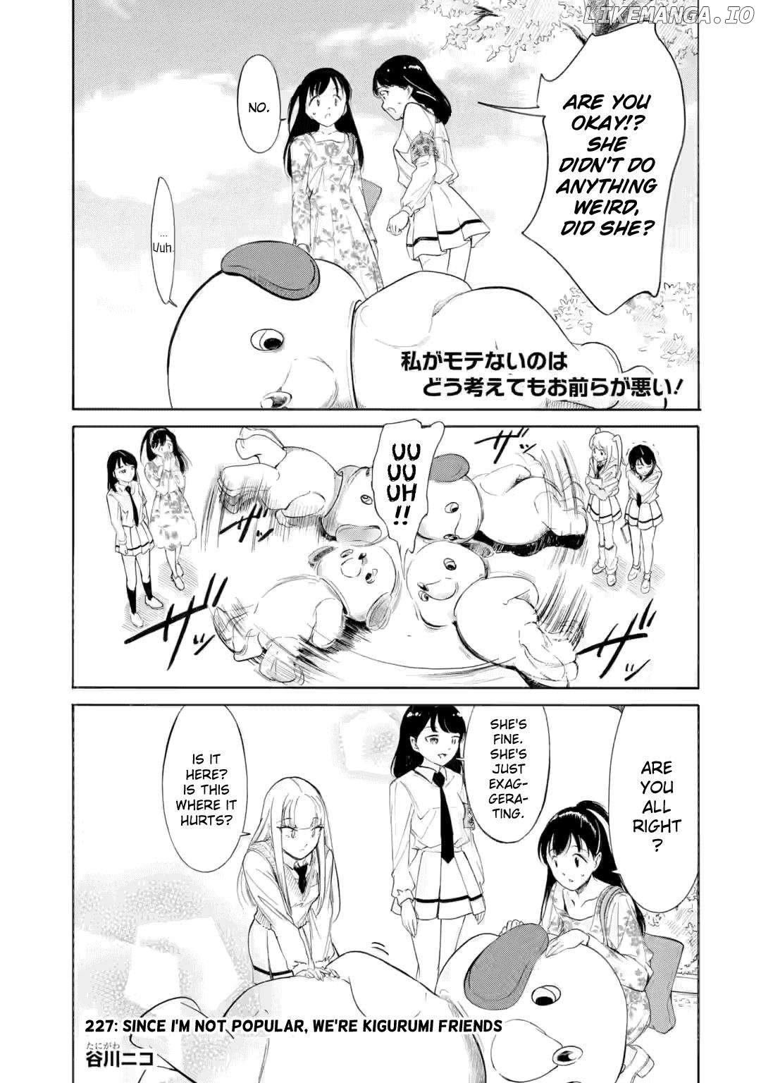It's Not My Fault That I'm Not Popular! Chapter 227 - page 1
