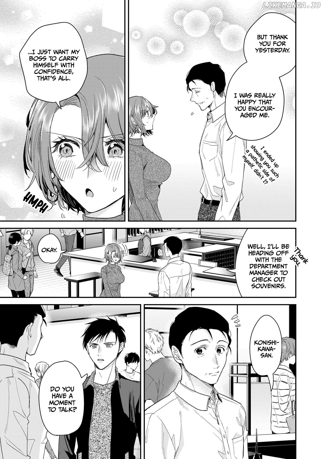 Misato-San Is A Bit Cold Towards Her Boss Who Pampers Chapter 25 - page 19