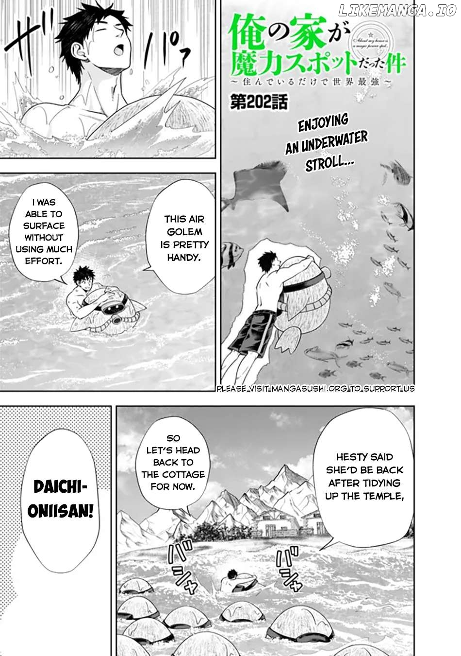 Ore no ie ga Maryoku Spot Datta Ken - Sundeiru Dake de Sekai Saikyou Chapter 202 - page 2