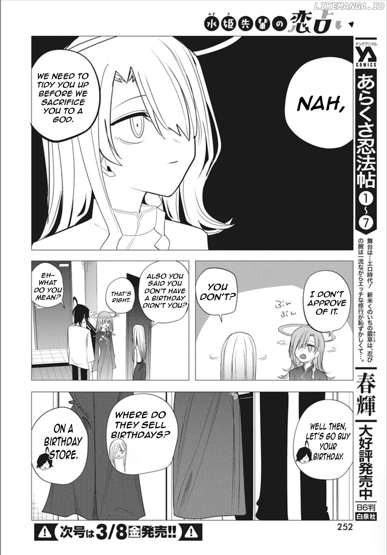 Mizuki-Senpai No Koi Uranai Chapter 44 - page 10