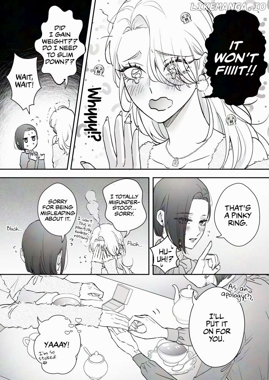 My Angel Childhood Friend Was A Gal When We Met Again Chapter 56 - page 3