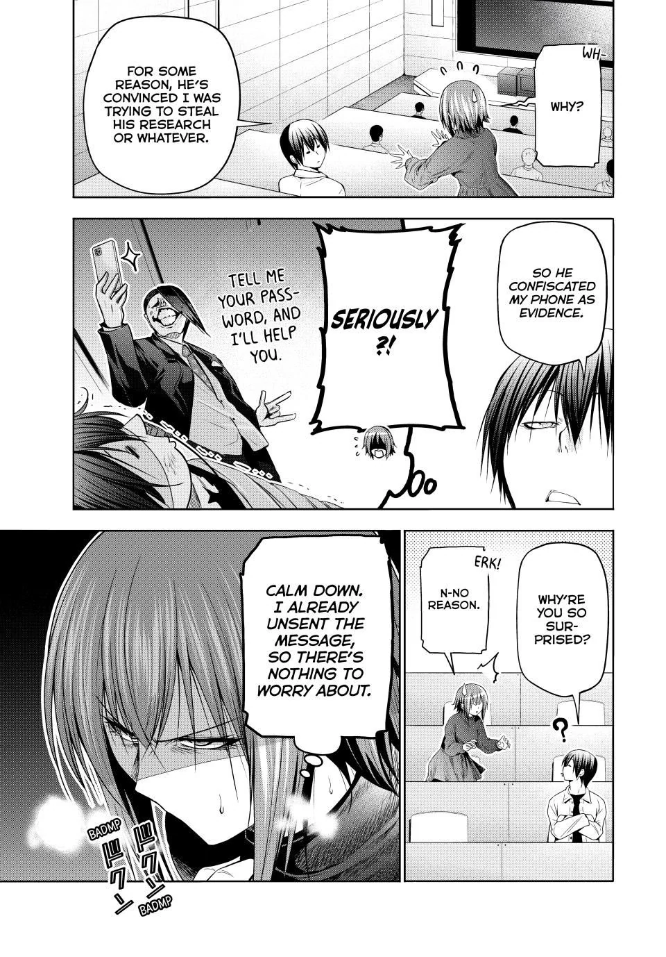 Grand Blue Chapter 99 - page 13