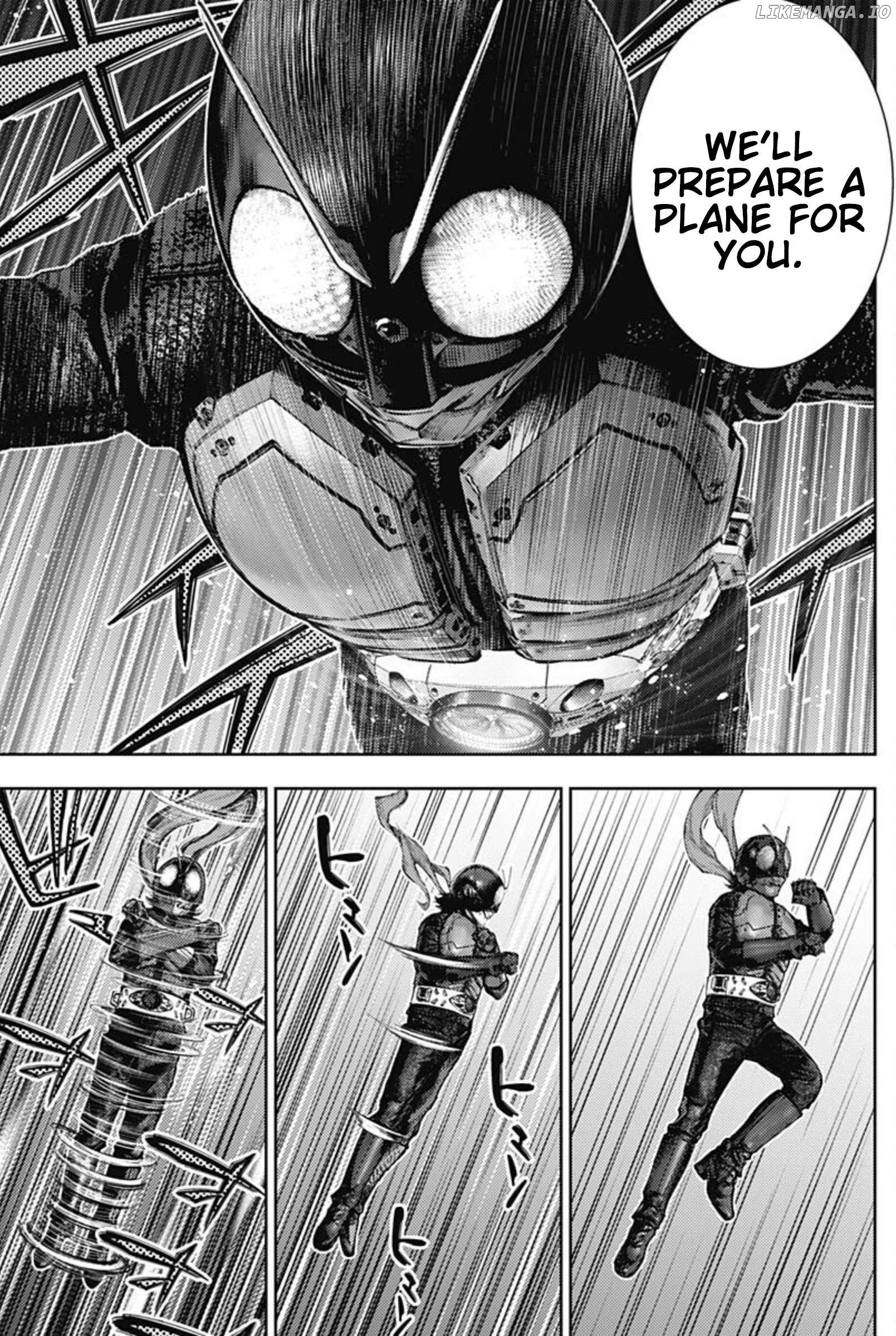 There is no true peace in this world -Shin Kamen Rider SHOCKER SIDE- Chapter 72 - page 9