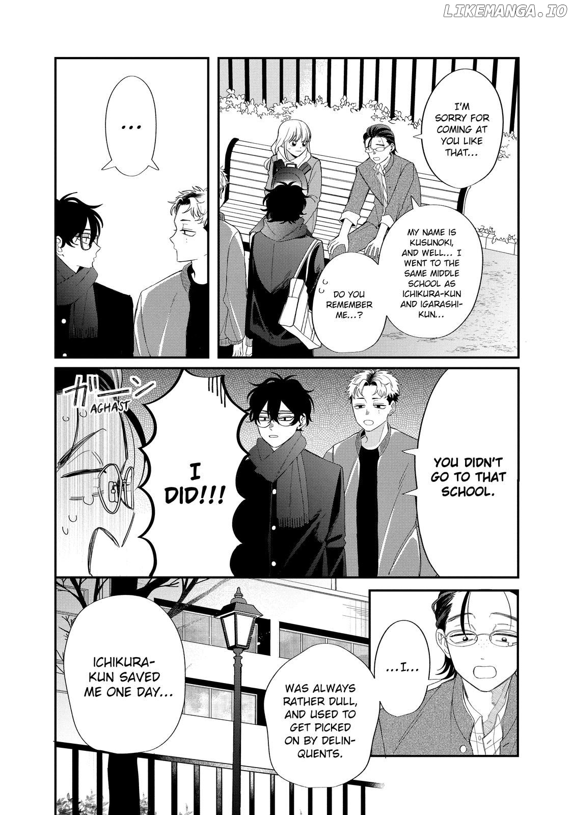 Megane, Tokidoki, Yankee-kun Chapter 32.1 - page 18