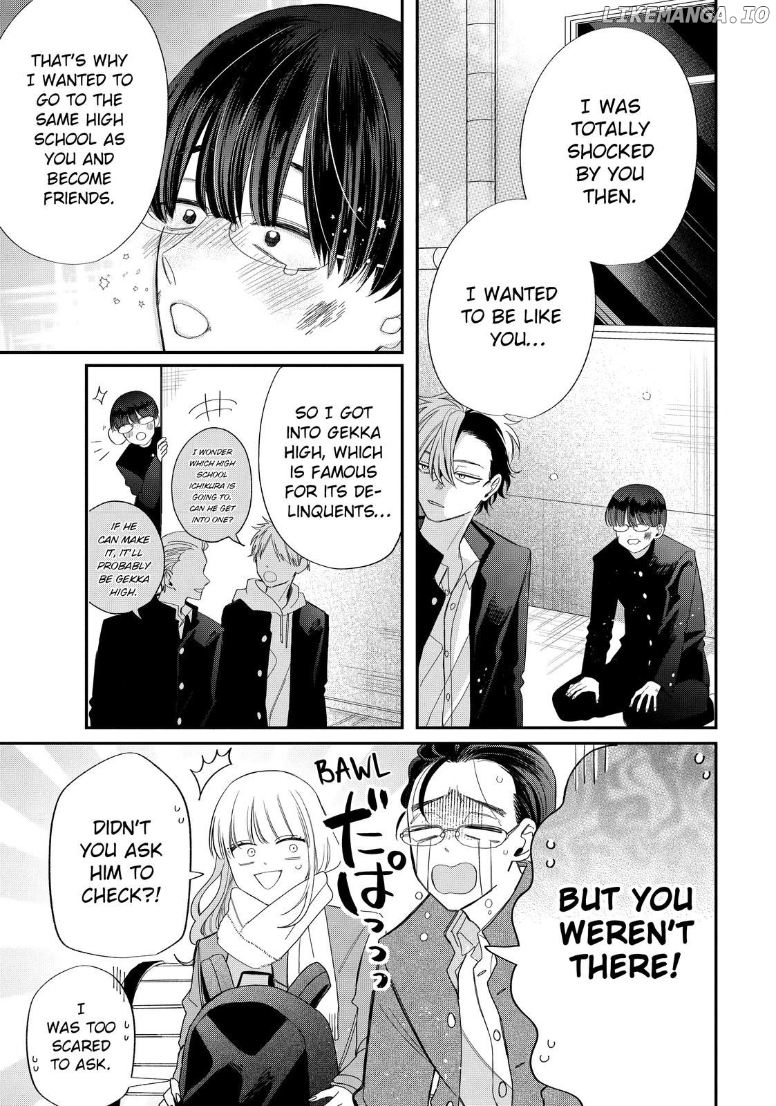 Megane, Tokidoki, Yankee-kun Chapter 32.1 - page 19