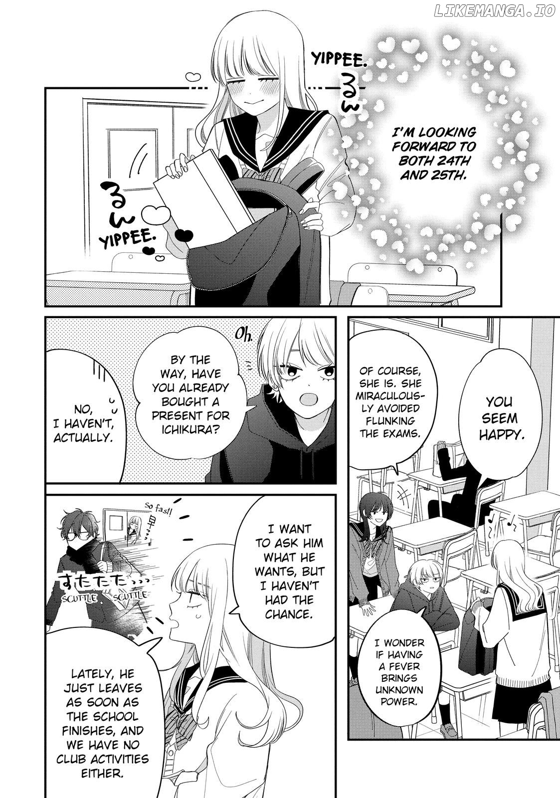 Megane, Tokidoki, Yankee-kun Chapter 32.1 - page 4