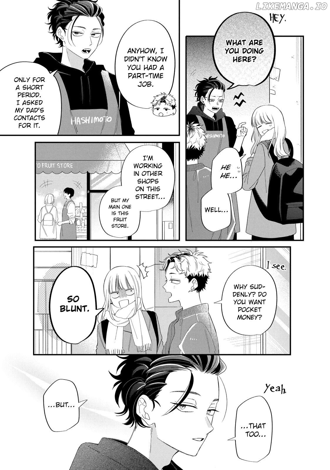 Megane, Tokidoki, Yankee-kun Chapter 32.1 - page 9