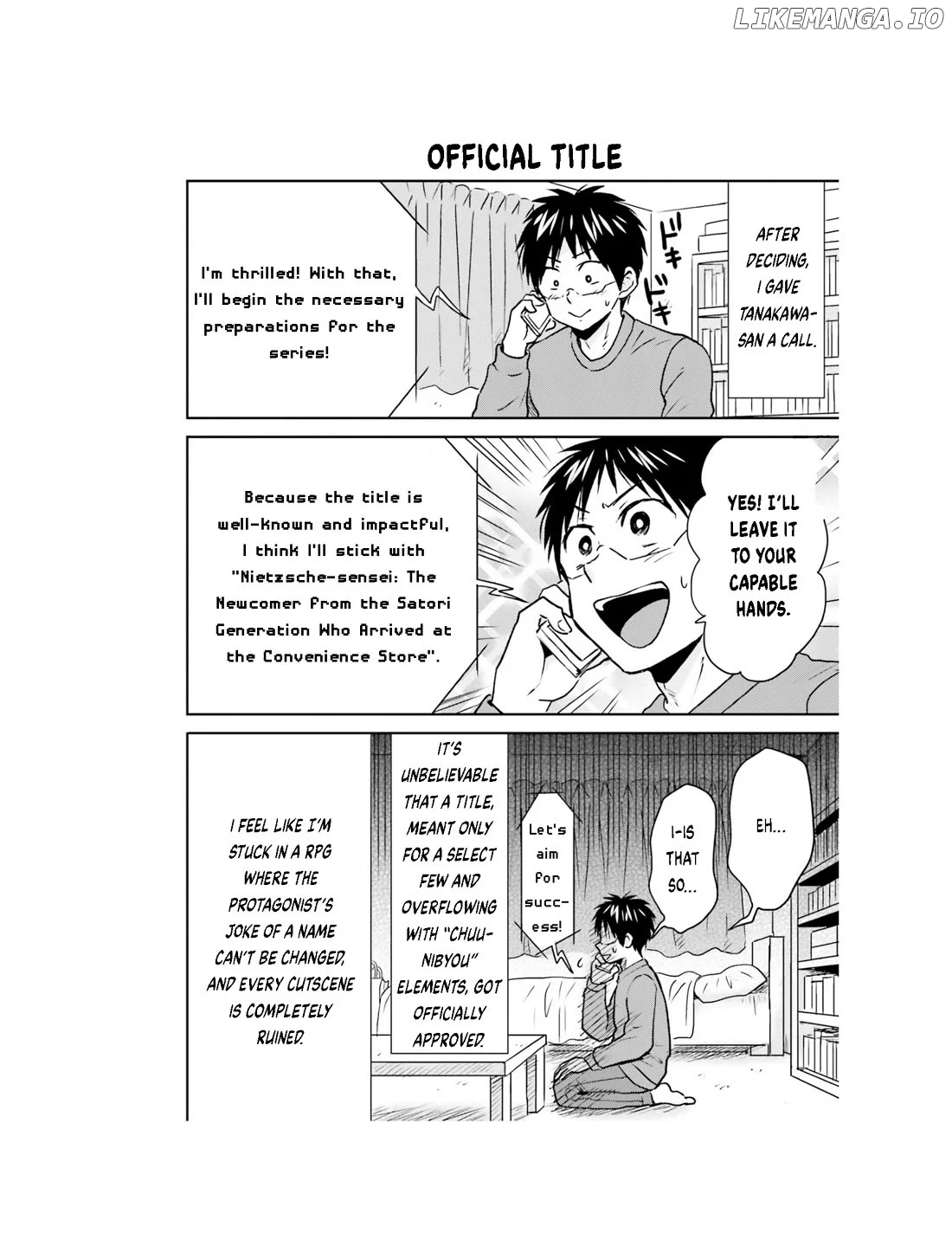 Nietzsche-sensei - Konbini ni, Satori Sedai no Shinjin ga Maiorita Chapter 59 - page 20