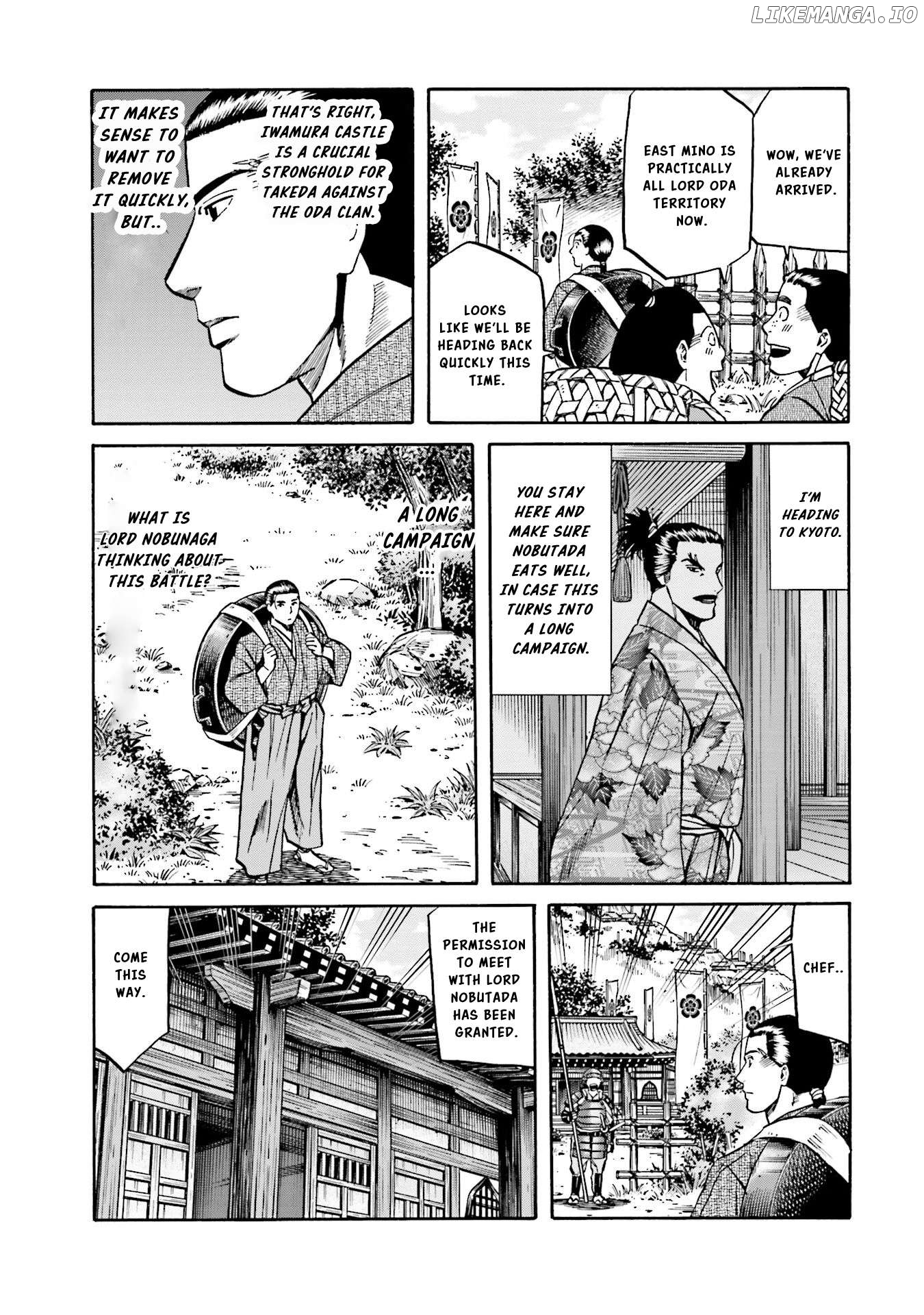 Nobunaga no Chef Chapter 134 - page 10
