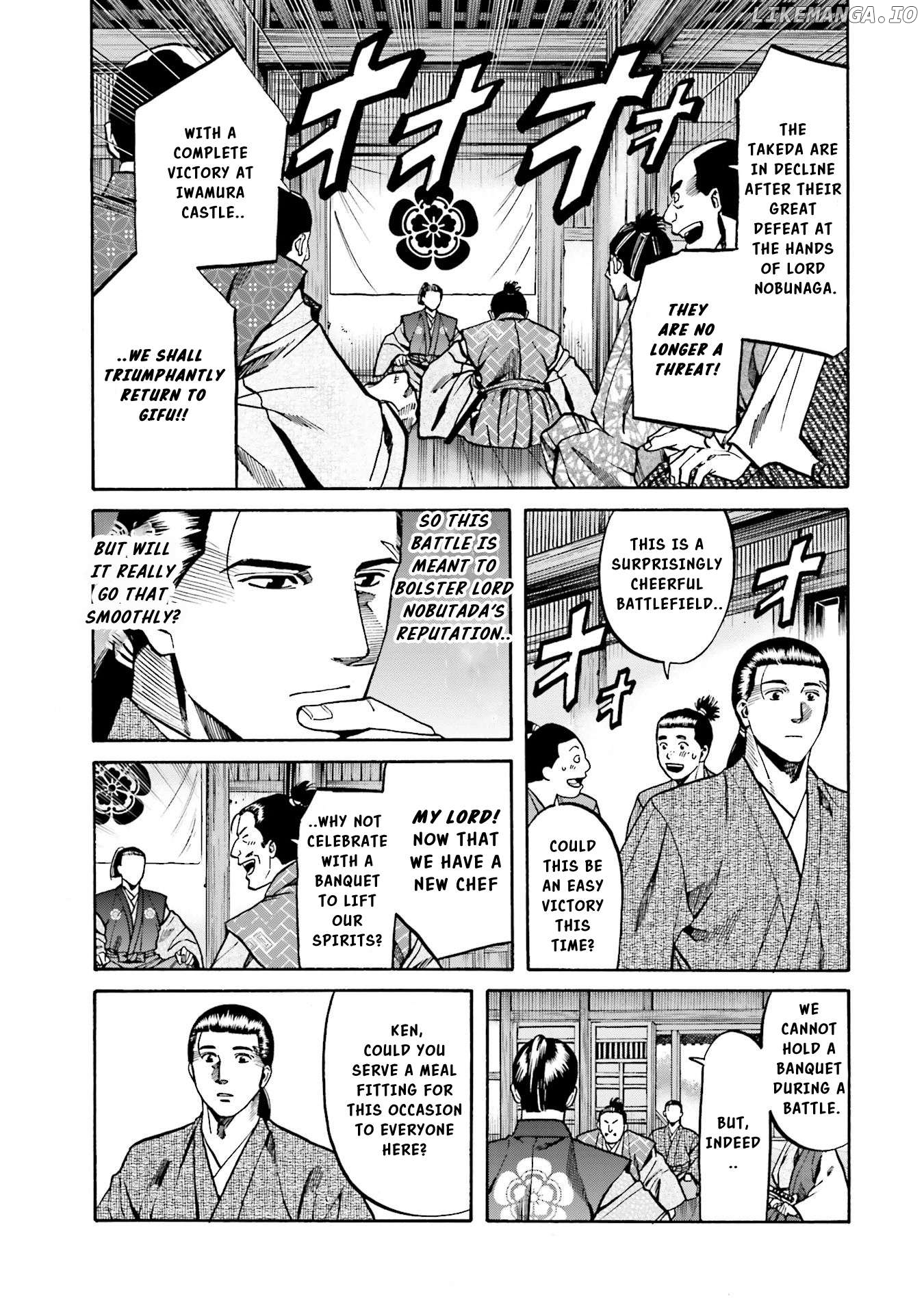 Nobunaga no Chef Chapter 134 - page 14