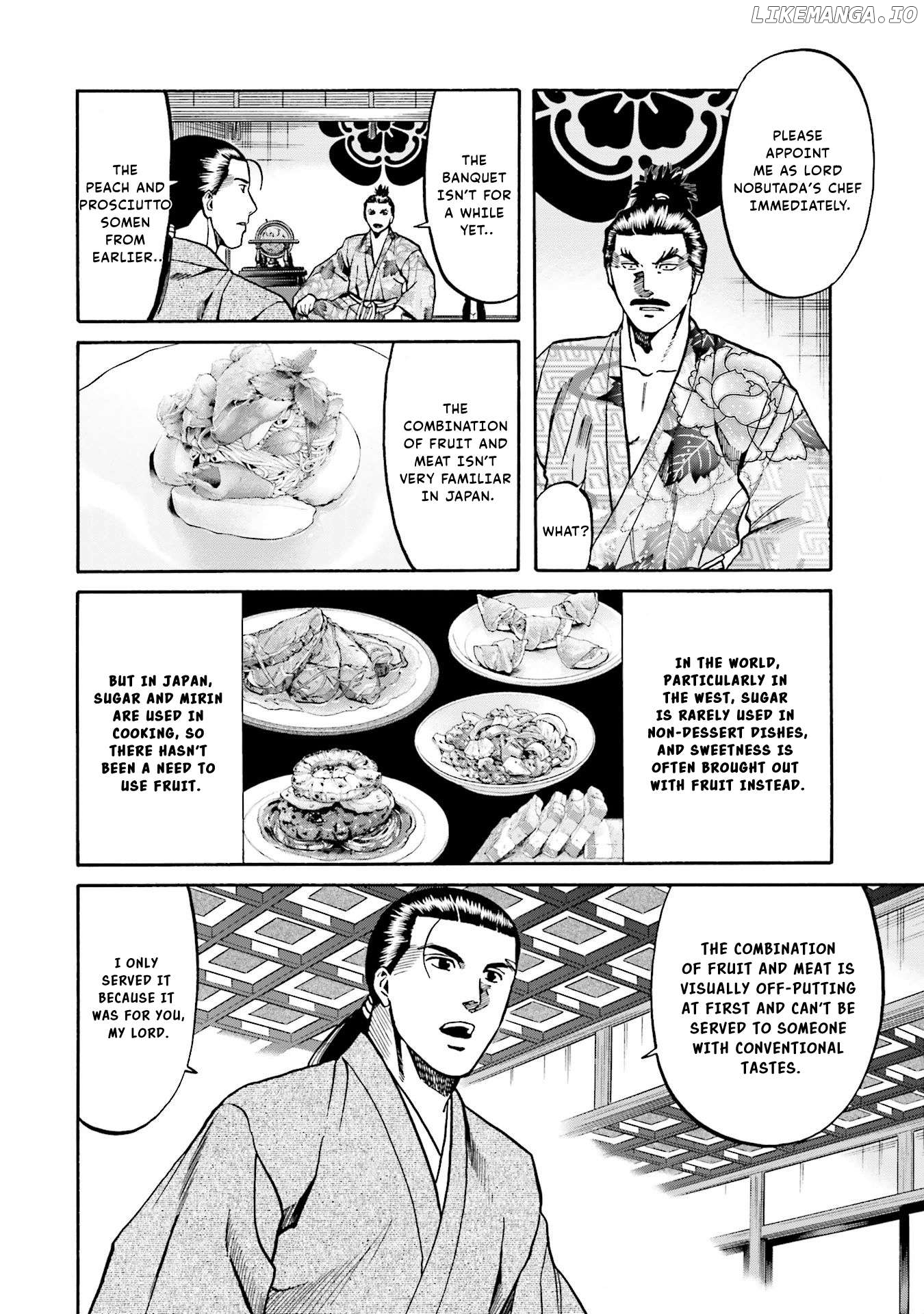 Nobunaga no Chef Chapter 134 - page 7