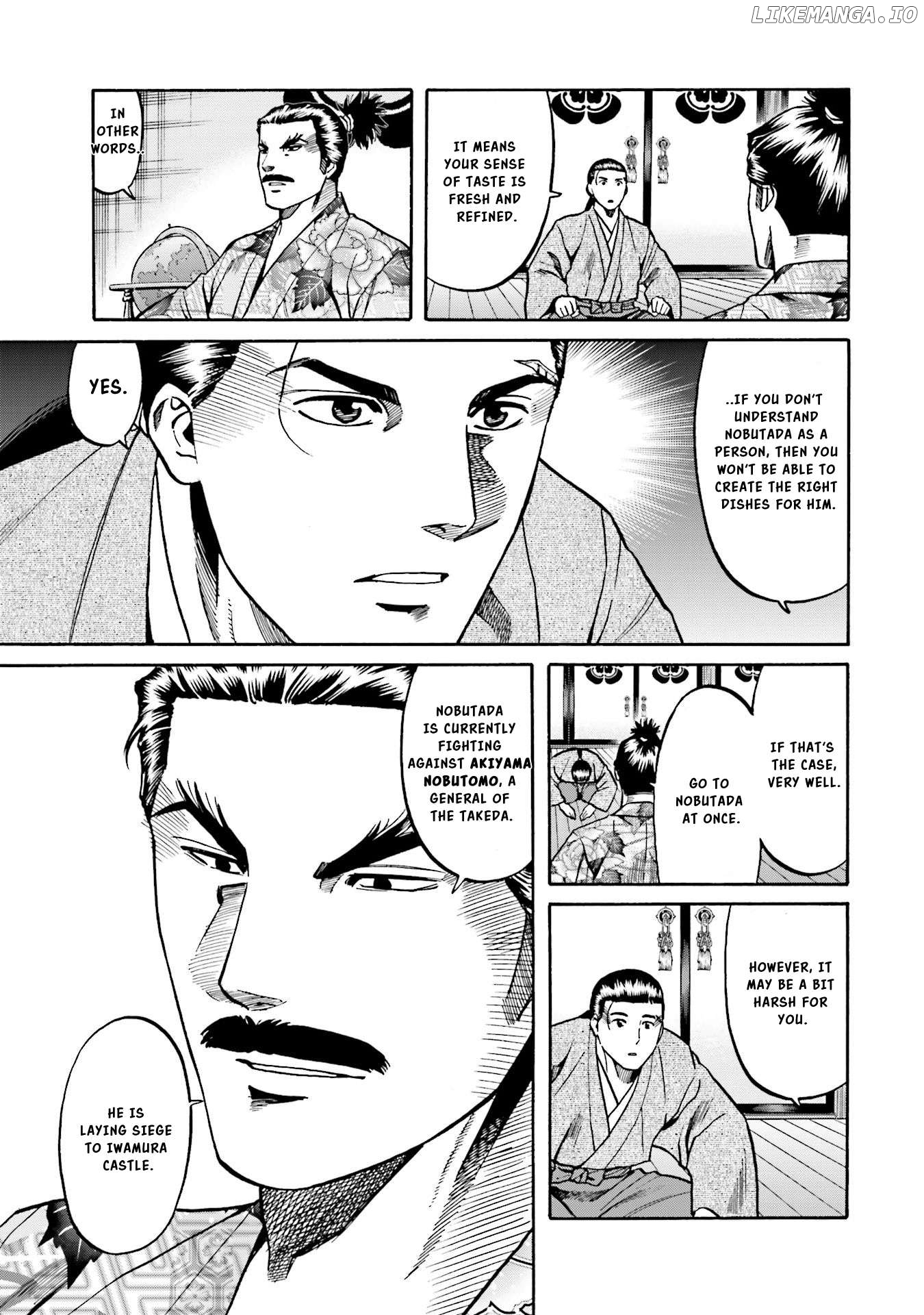 Nobunaga no Chef Chapter 134 - page 8
