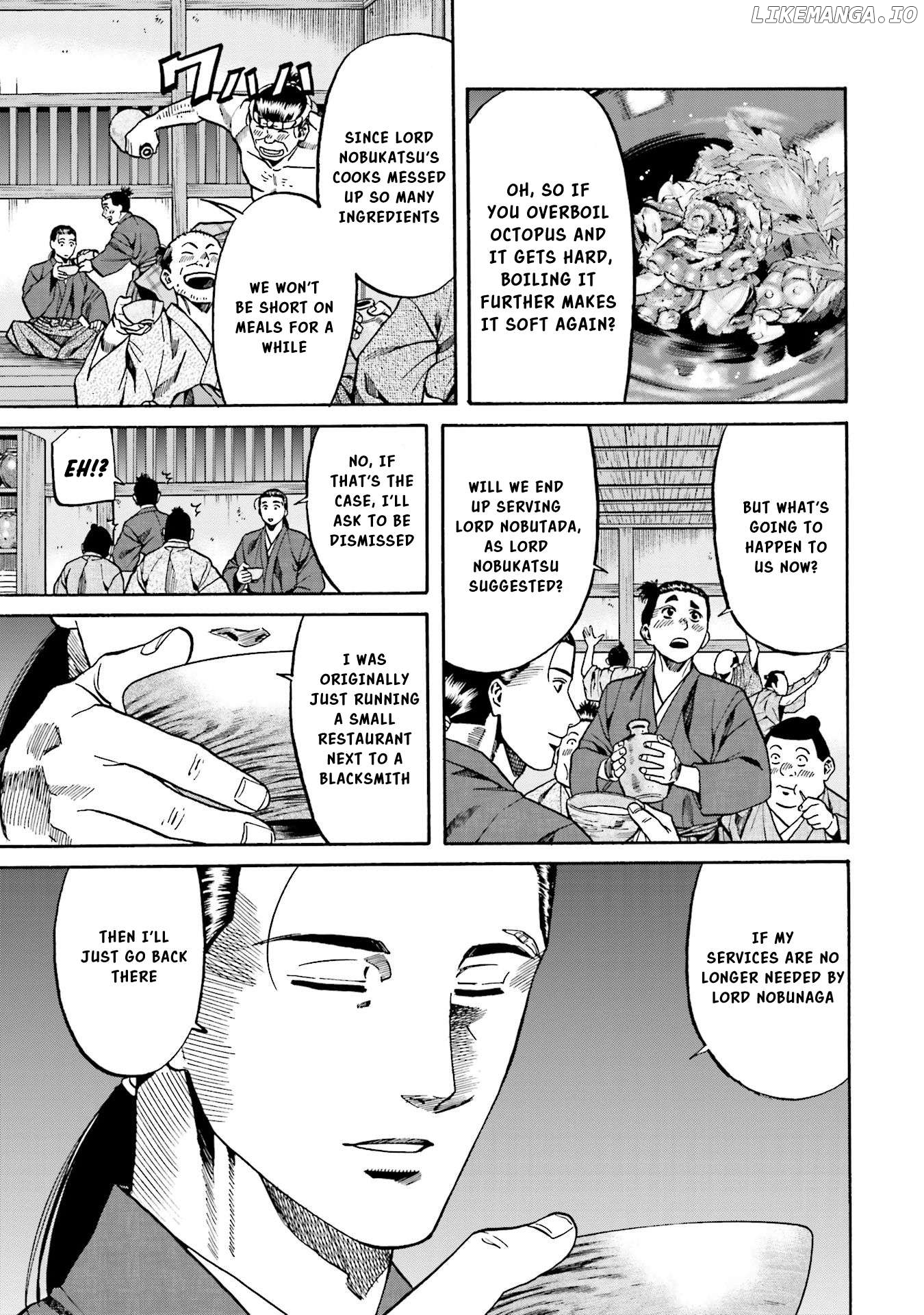 Nobunaga no Chef Chapter 140 - page 21