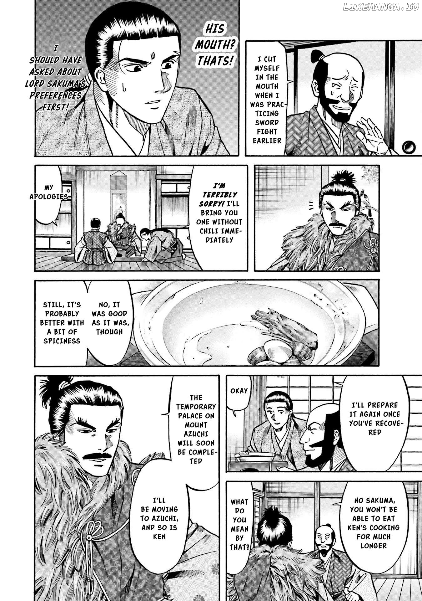 Nobunaga no Chef Chapter 144 - page 7
