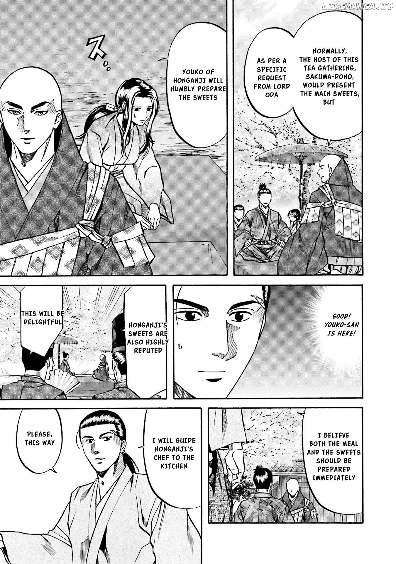 Nobunaga no Chef Chapter 145 - page 8