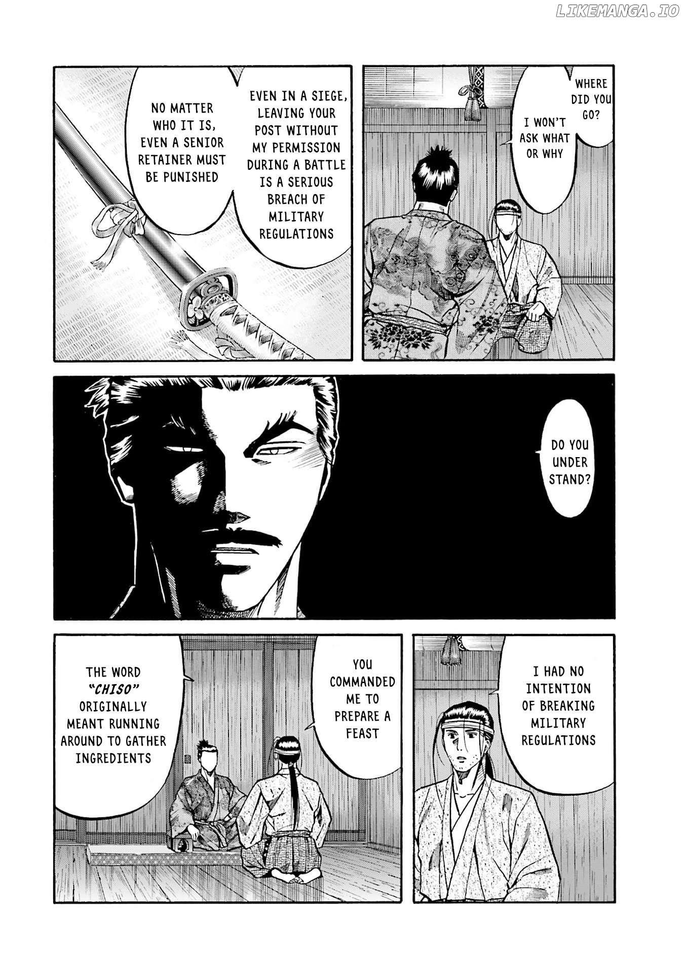 Nobunaga no Chef Chapter 161 - page 4