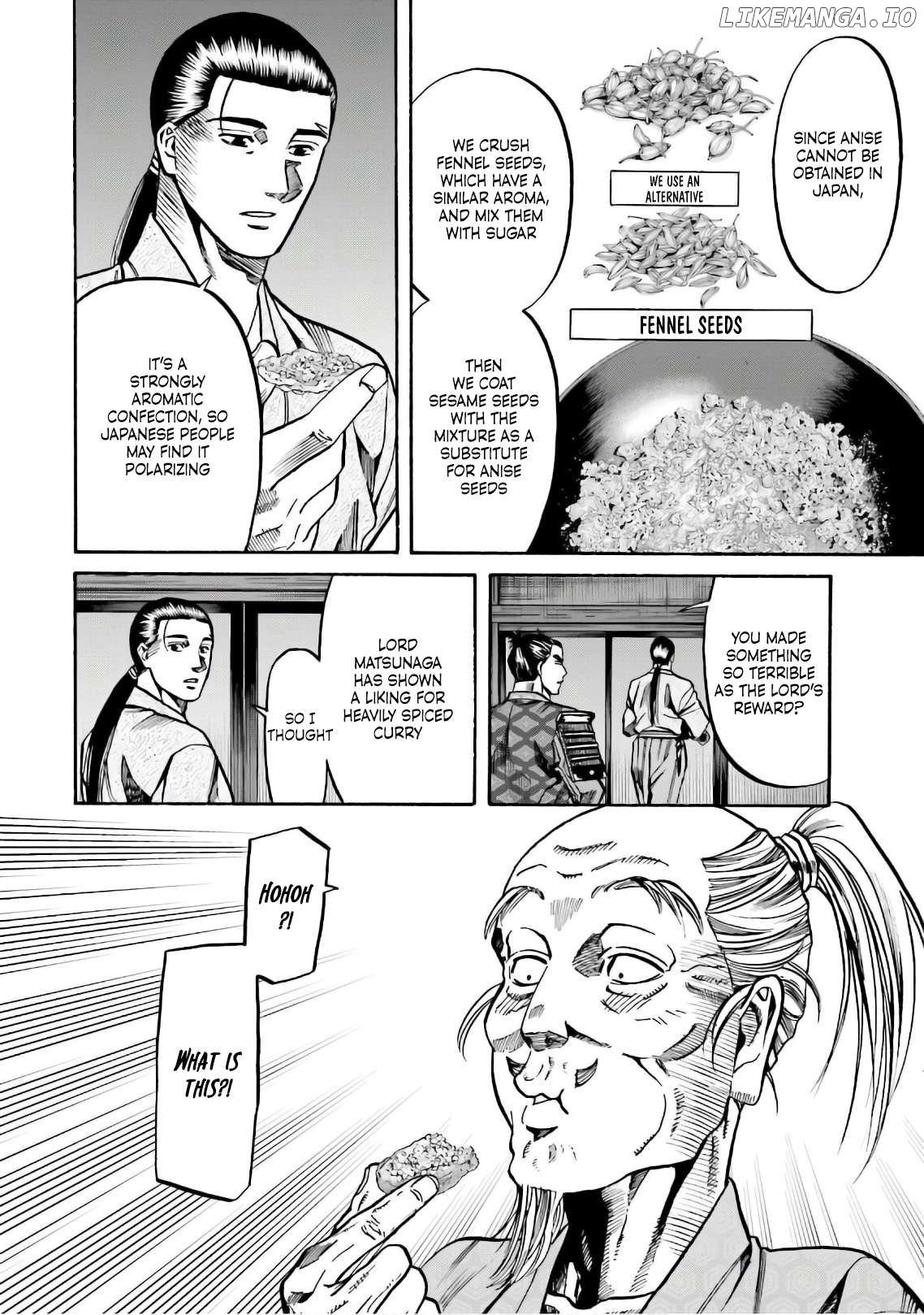 Nobunaga no Chef Chapter 188 - page 16