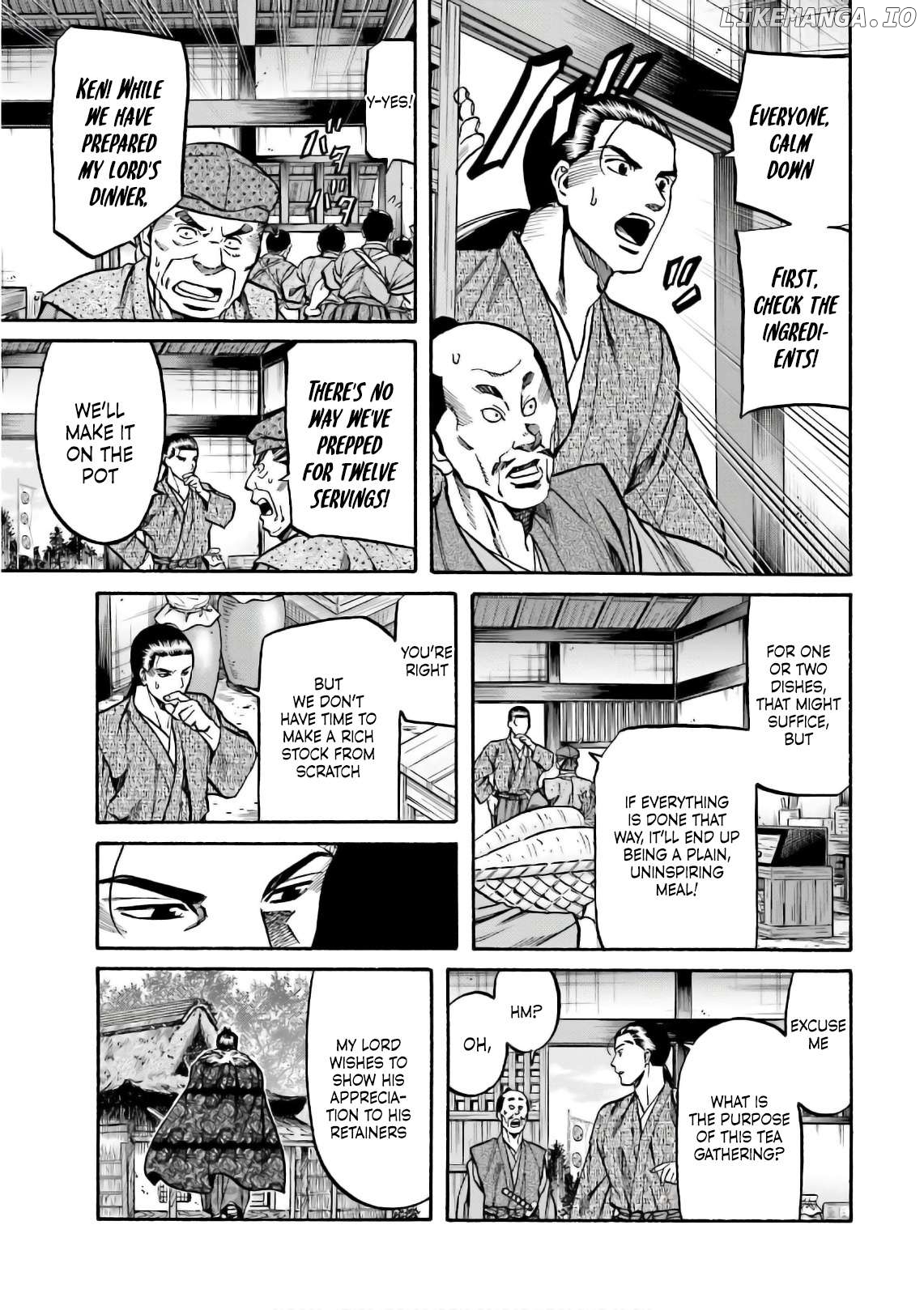Nobunaga no Chef Chapter 193 - page 8