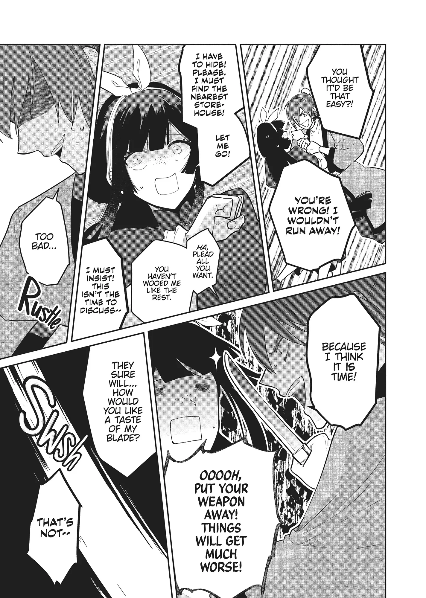 Though I am an Inept Villainess ~Tale of the Butterfly-Rat Swap in the Maiden Court~ Chapter 27 - page 5