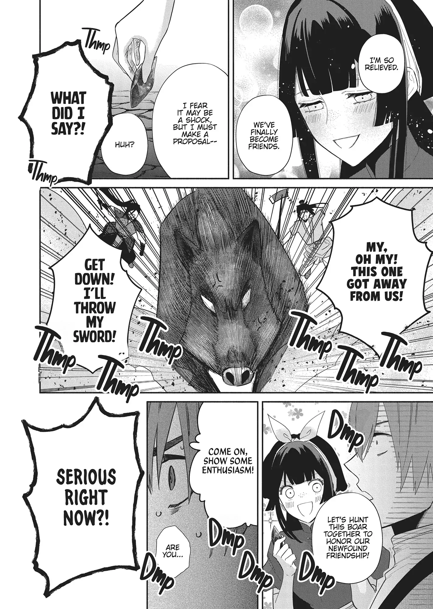 Though I am an Inept Villainess ~Tale of the Butterfly-Rat Swap in the Maiden Court~ Chapter 28 - page 34