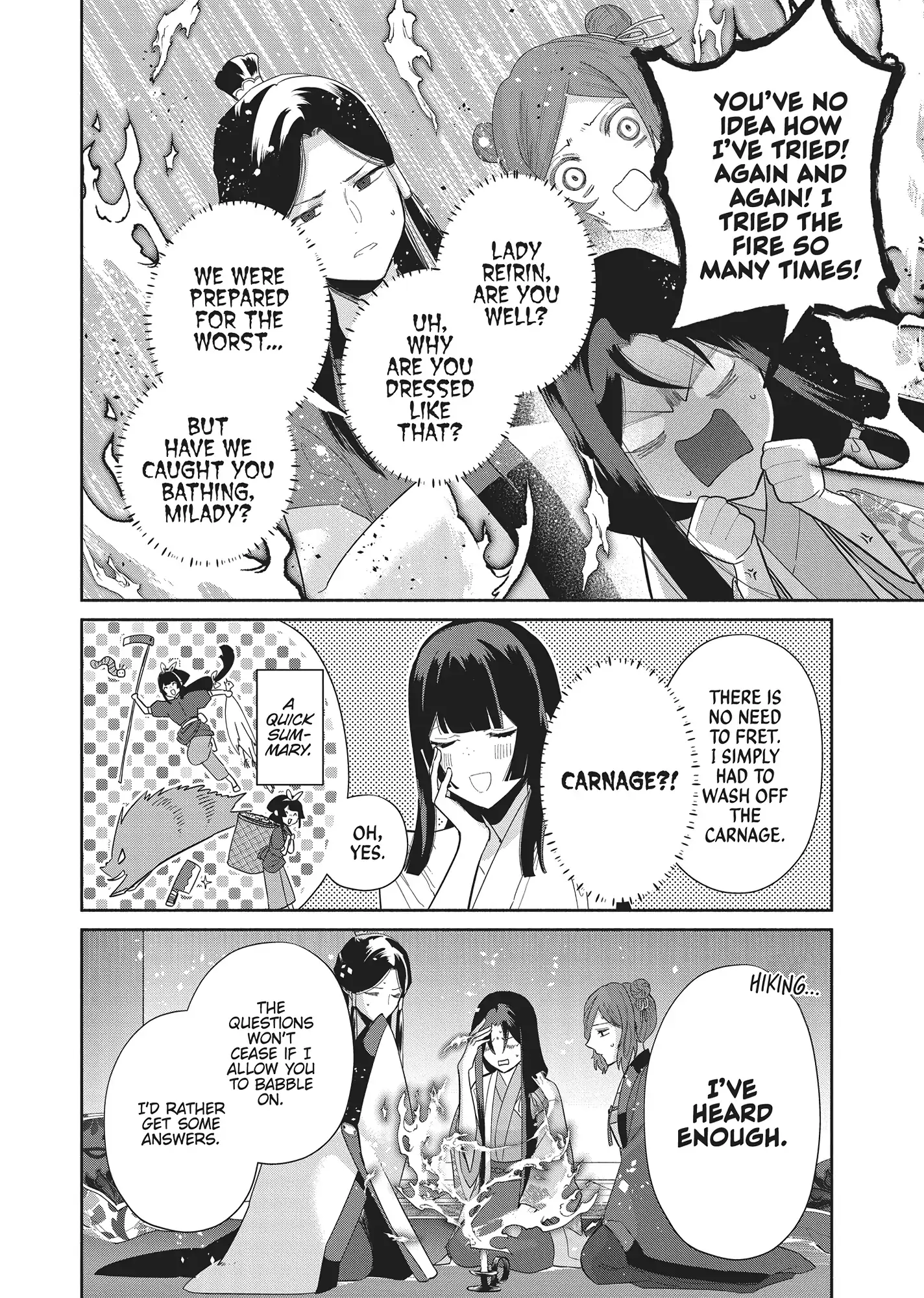 Though I am an Inept Villainess ~Tale of the Butterfly-Rat Swap in the Maiden Court~ Chapter 29 - page 4